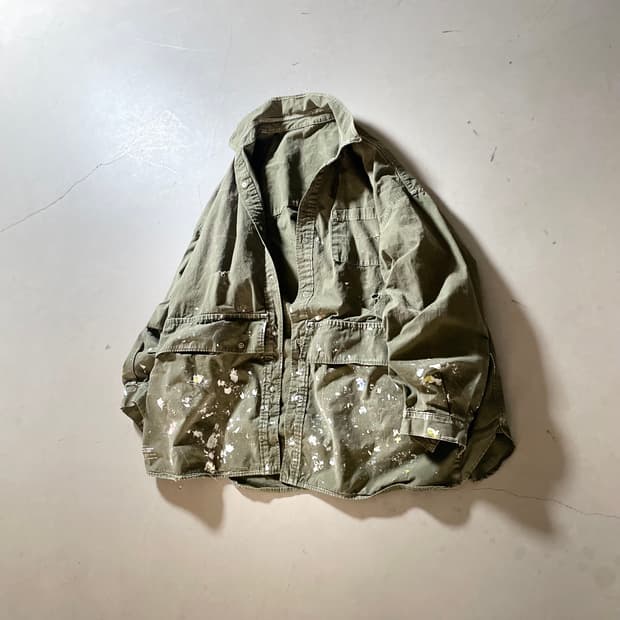 FreshService Paint Military jacket