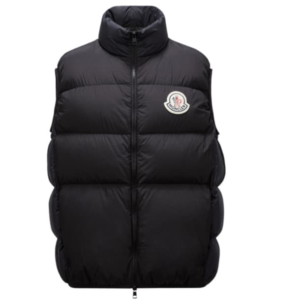 몽클레르 알마즈 다운 베스트 블랙 24FW 6사이즈