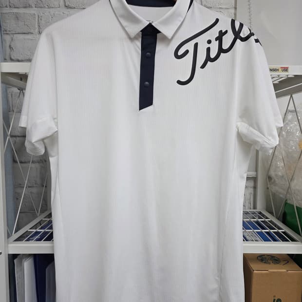 타이틀리스트 남성 골프반팔티 100 빅로고 MN04