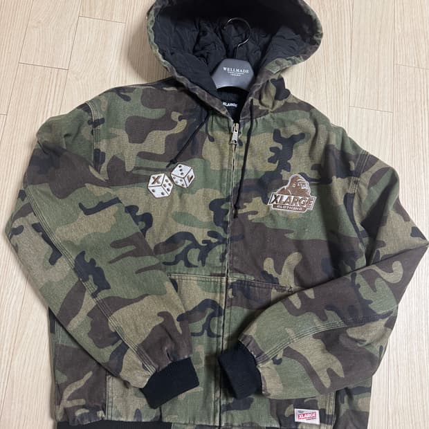 xlarge 카모 자켓