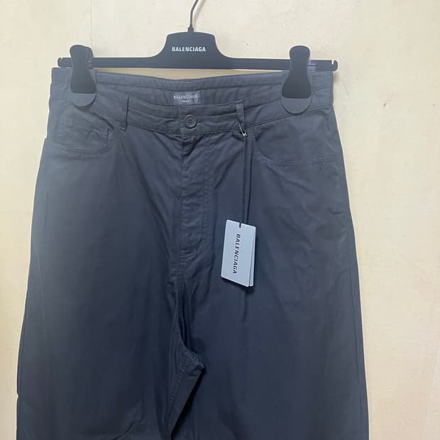 발렌시아가 와이드 스트레치 팬츠