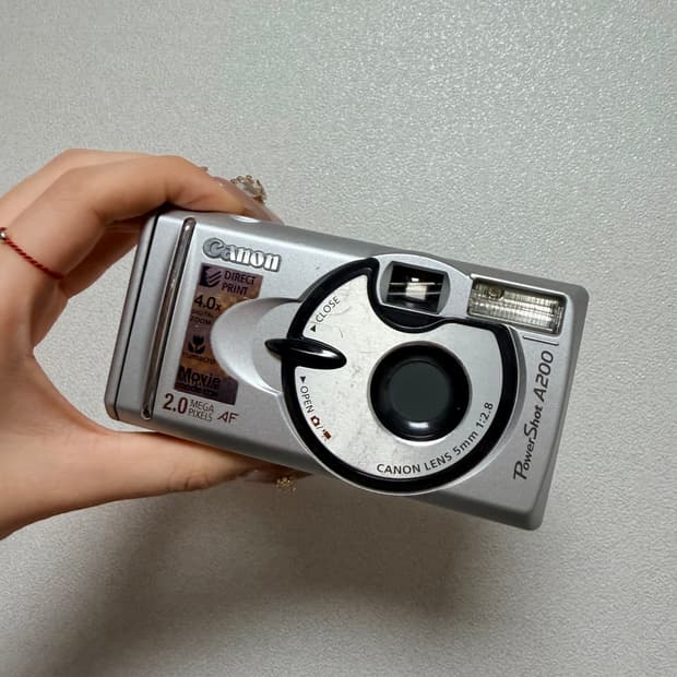 초희귀!! 캐논 파워샷 a200