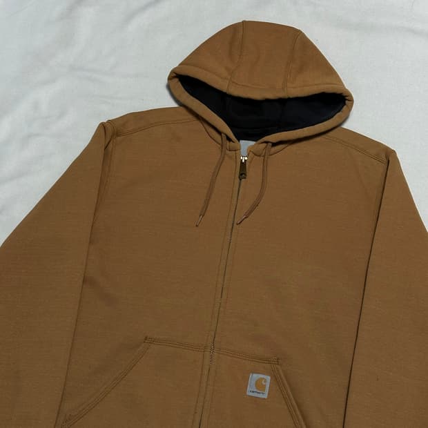 S 칼하트 된장 후드 집업