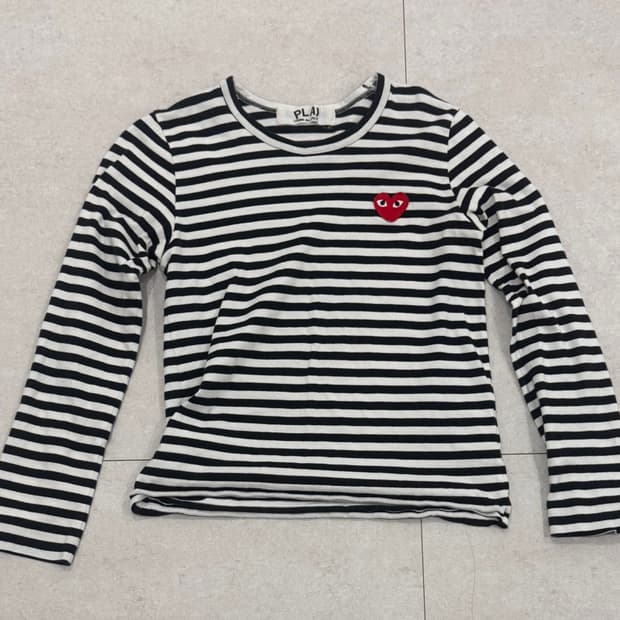 Comme des Garcons 꼼데가르송 스트라이프 긴팔 