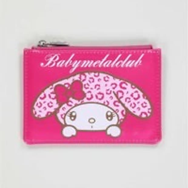 베이비메탈클럽x슈가바니즈 마이멜로디 카드 지갑 파우치