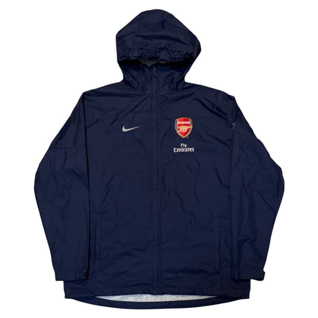 나이키 09-10 아스날 후디 바람막이 네이비