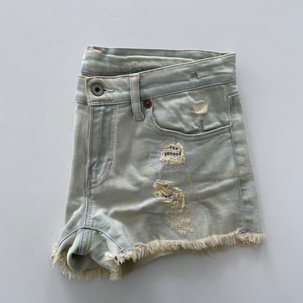 데님 앤 서플라이 폴로 디스트로이드 25(약28)데님 숏츠 반바지 핫팬츠