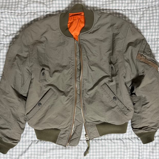 느린양반 스펙테이터 에어맨 ma-1 M사이즈