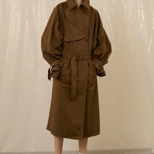 MM6 트렌치코트 40사이즈