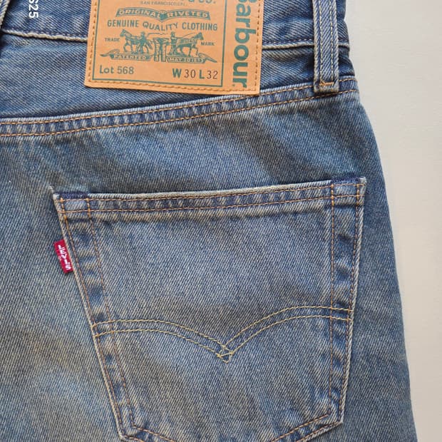 리바이스 바버 568 청바지 W30 L32