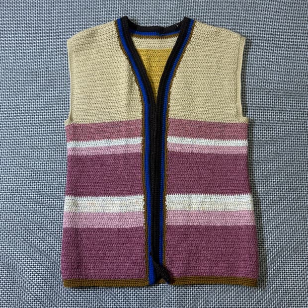 빈티지 니트 베스트(kold_8329) 