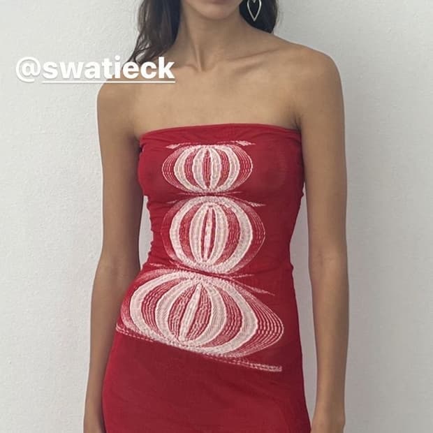 기마구아스 ete bandeau dress / m