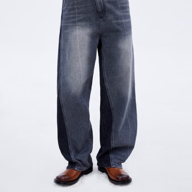 아더에러 트위스터 데님 A2사이즈 블랙