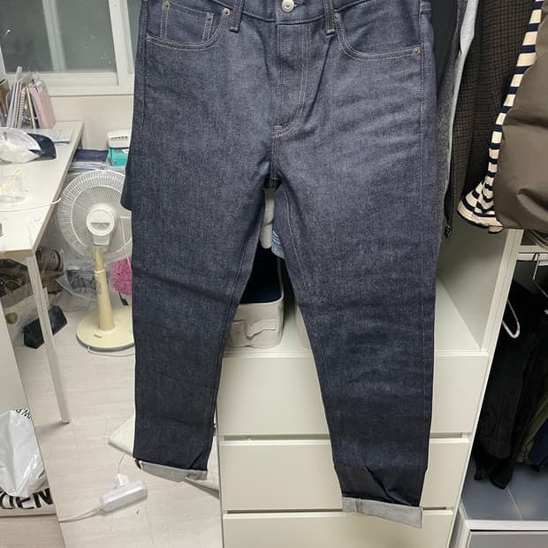 유니클로 셀비지데님