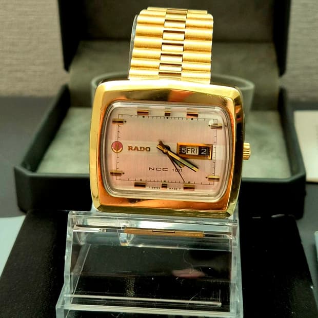 (레어민트) RADO NCC101 빈티지 오토매틱 시계