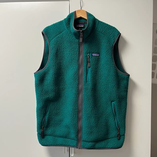 파타고니아 플리스 조끼 XL