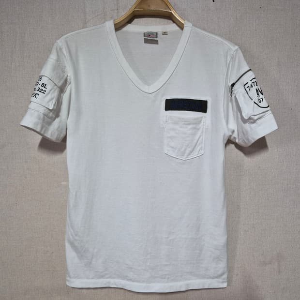 아비렉스 V넥반팔 (M)