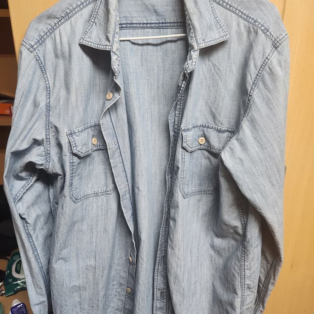 유니클로 샴브레이 L