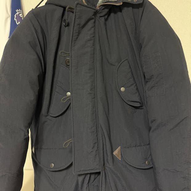 25fw 아워셀브스 구스다운 밀파카 네이비 1사이즈