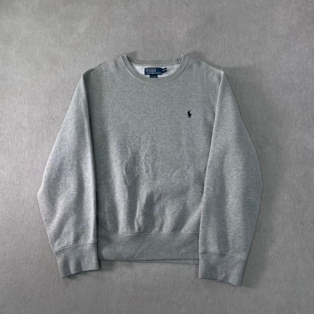 100 폴로랄프로렌 스몰포니 그레이 맨투맨