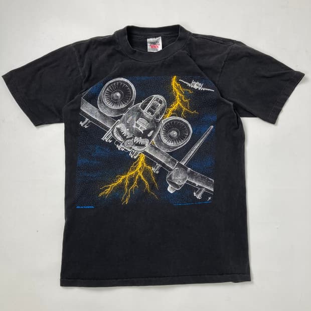 80s Single Stitched Tee (black)