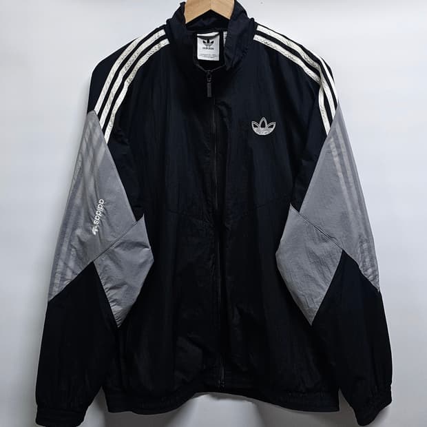 아디다스 파이어버드 라이트닝 바람막이 자켓 XL