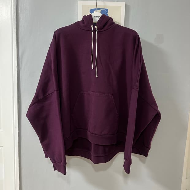 카미엘포트젠스 오버사이즈 후드 퍼플 M