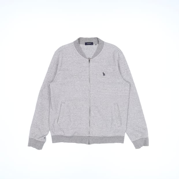 [100] 헤지스 남성 멜란지 면혼방 집업 자켓 N6947