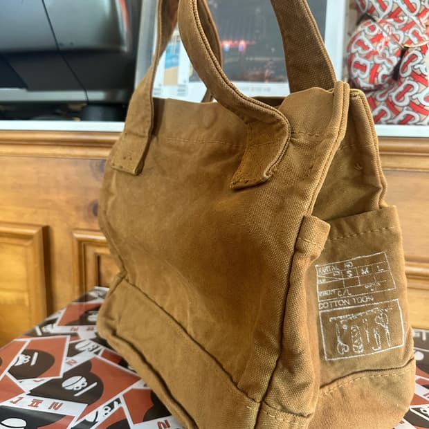 (착샷o) Kapital 캐피탈 더플백 데님 숄더백 