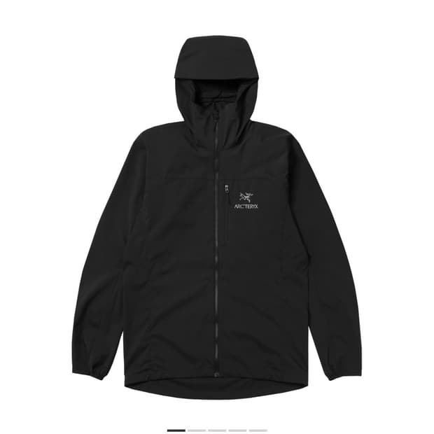 아크테릭스 스쿼미시 후디 블랙 XL