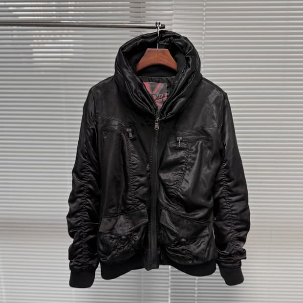 dig deep 셔링 자켓