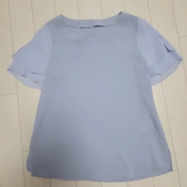 급처새상품!LIST리스트 하늘하늘 청순 블라우스티셔츠 레니본st오브제st