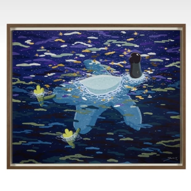 김선우 작가님 도도새 판화 팝니다.