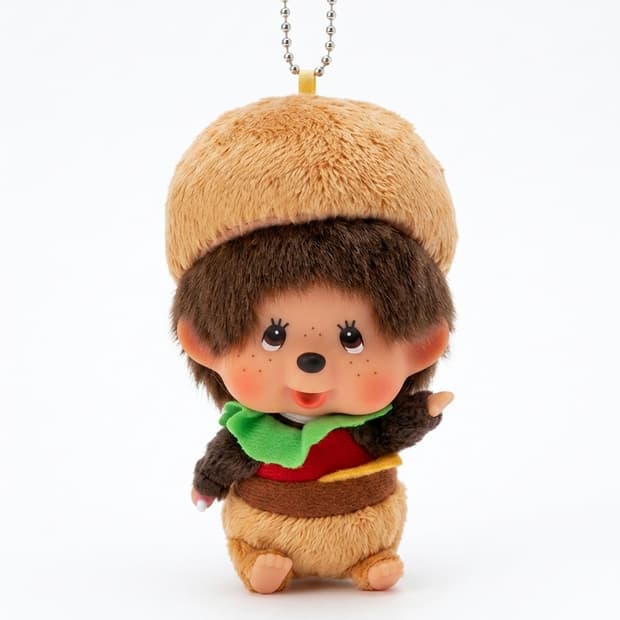 몬치치 햄버거 키링