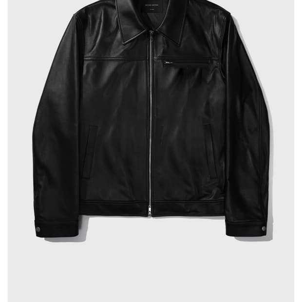 레스 겟 모어 램스킨 가죽 자켓