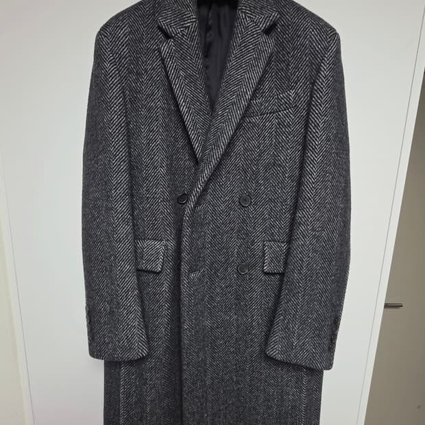 알레그리 헤링본 코트 