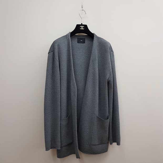 오르 ORR 울 100% 오픈 니트 가디건 M사이즈