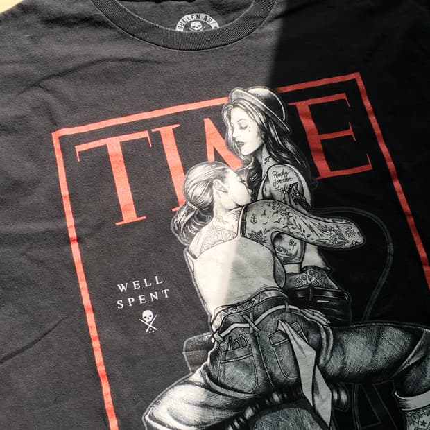 Sullen art collective 락펑크 빈티지 티