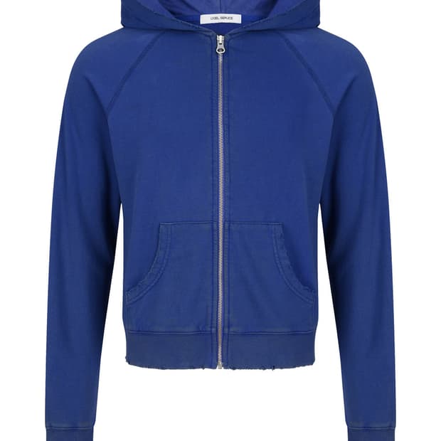 리젤서비스 후드집업 블루 1사이즈 팝니다