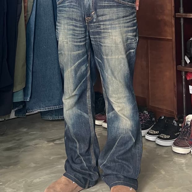 EDWIN 441XVS made in japan 세미 부츠컷 32