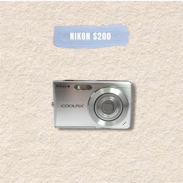 *아사 디카* 니콘 쿨픽스 S200 디카/디지털카메라