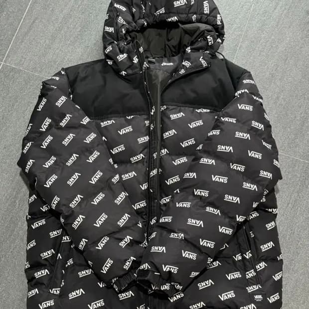 반스 숏패딩 스케이트보드