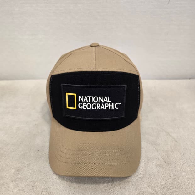새상품)  내셔널지오그래픽 볼캡 TAN(베이지)