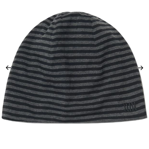 노매뉴얼 스트라이프 비니