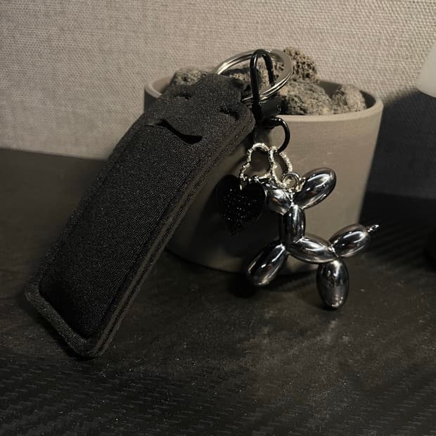 벌룬도그 립밤 케이스 키링