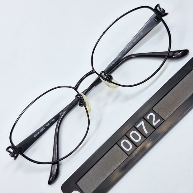 하나에 모리 HM-7705 꽃무늬 티타늄 안경테/일제 수입 패션 여성안경