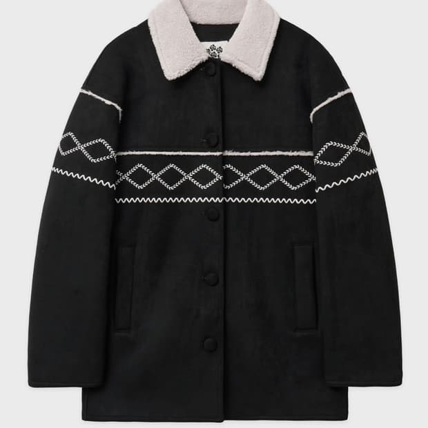 시눈  SN Shearling Mustang Coat