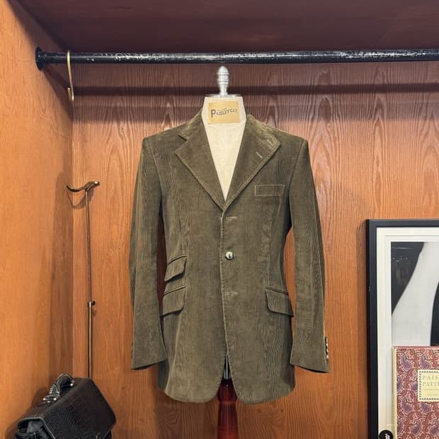 던힐 코듀로이 자케깃