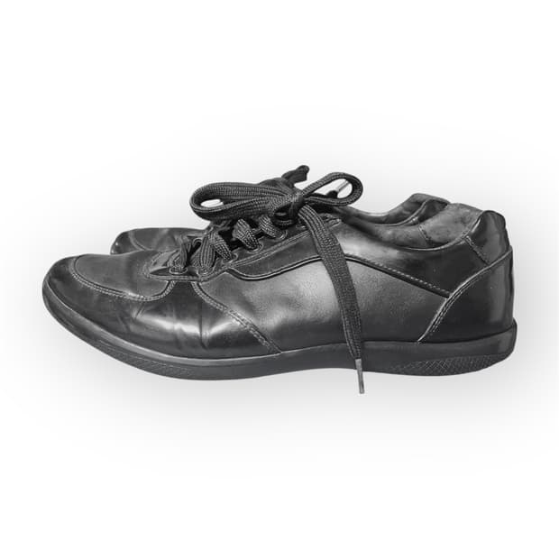 [275] 프라다 스포츠 아카이브 블랙 레더 스니커즈