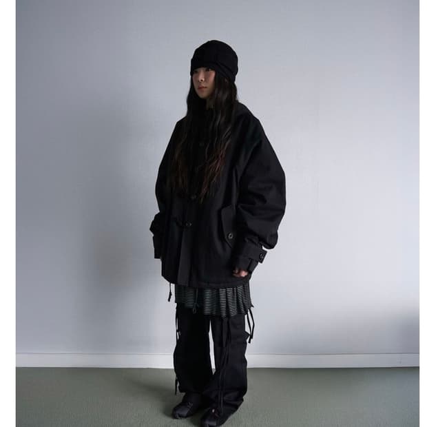 시오서울 스너그 밀리터리 후디 자켓